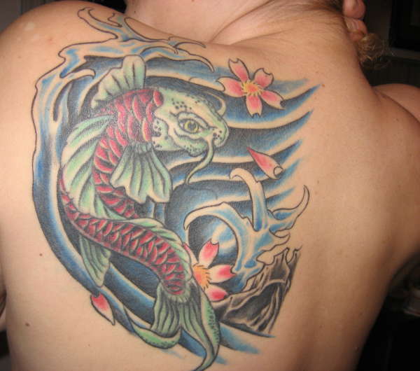 my koi fish tattoo