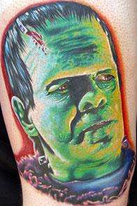 Frankenstein tattoo