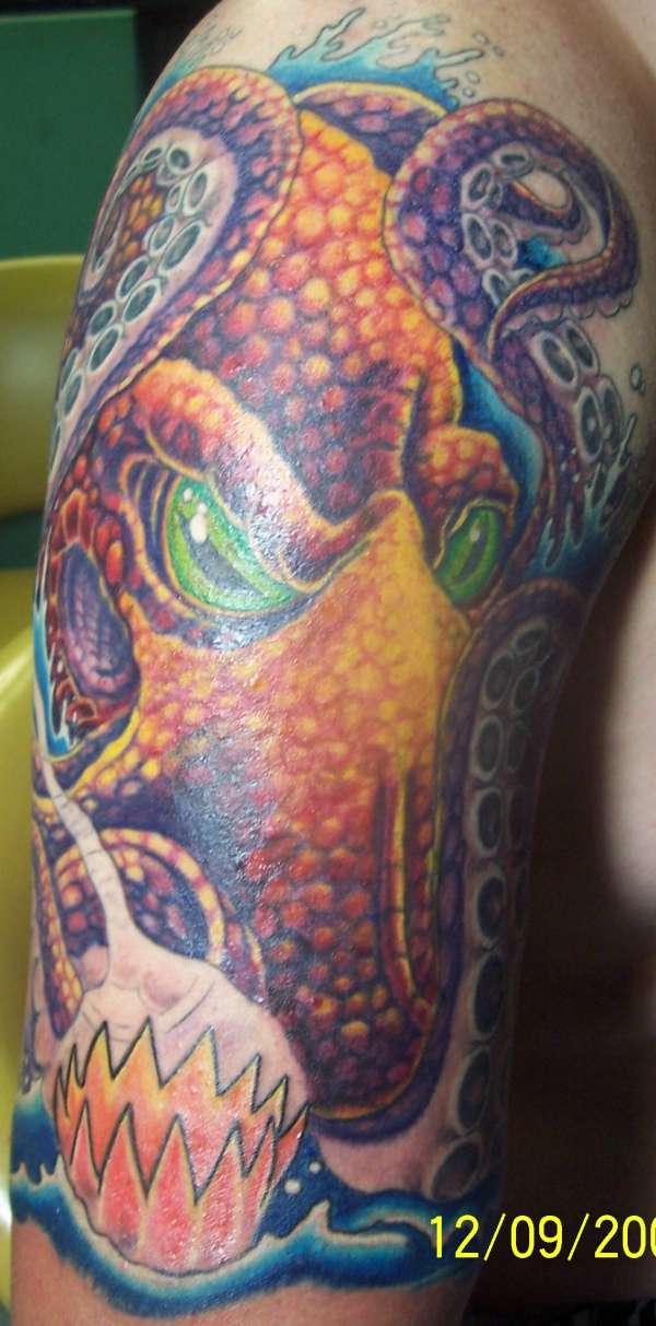 Octopus tattoo