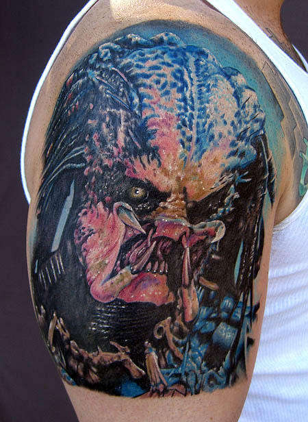 Predator tattoo