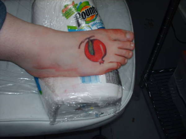 pomegranate tattoo