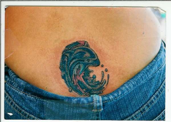 GRAPHIC DOLPHIN tattoo