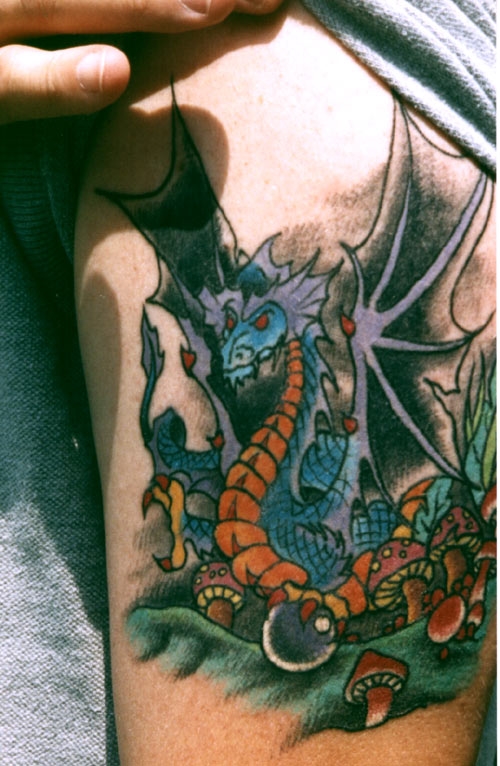 mystical dragon tattoo