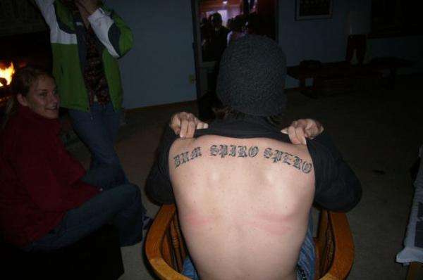 Dum Spiro Spero tattoo