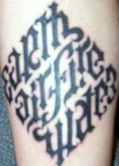 Illuminati Diamond tattoo