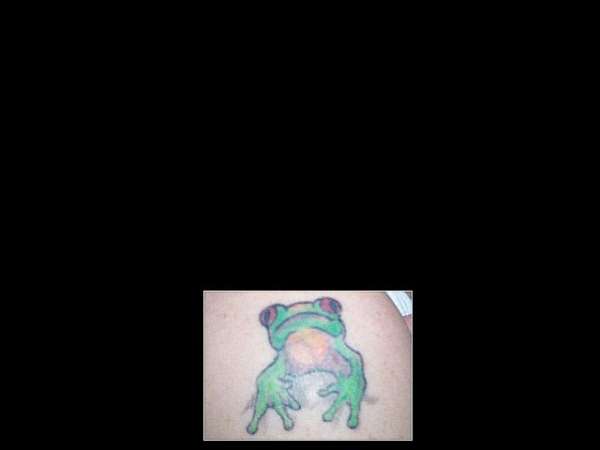 the frog tattoo