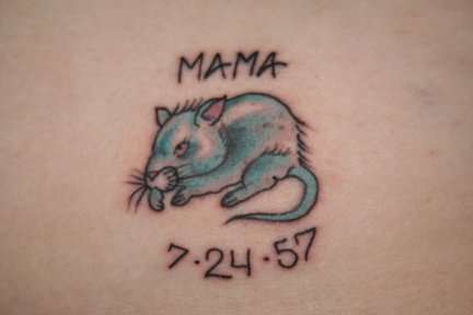 FOR MY MAMA tattoo