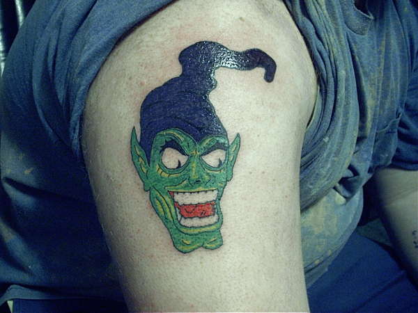Green Goblin tattoo