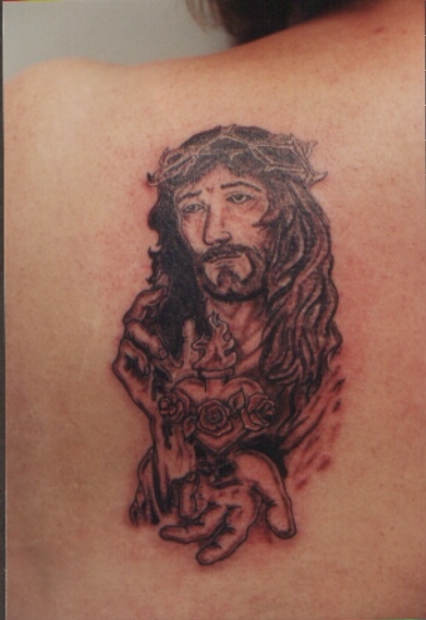 Jesus Portrait tattoo