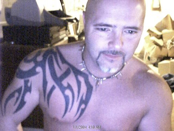 Chest to Arm Tribal tattoo