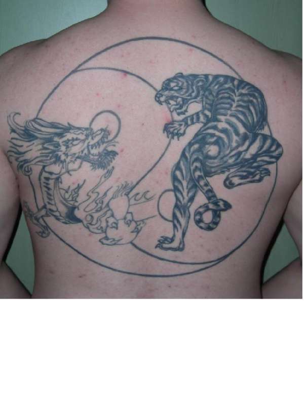Dragon/Tiger tattoo