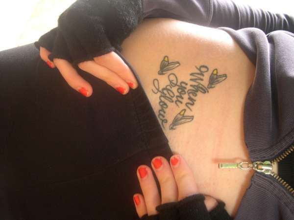 When You Glow tattoo