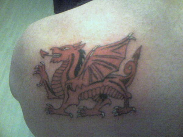 welsh dragon roy tattoo