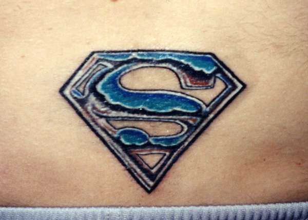 superman tattoo