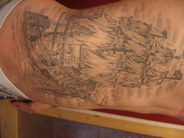 My Ship tattoo