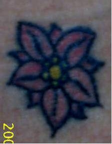 Spanish Flower tattoo