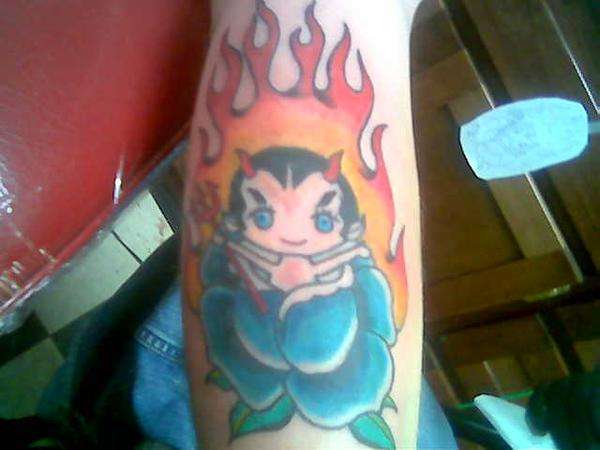 Little devil tattoo