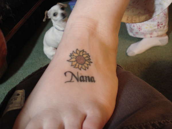 my foot tattoo tattoo