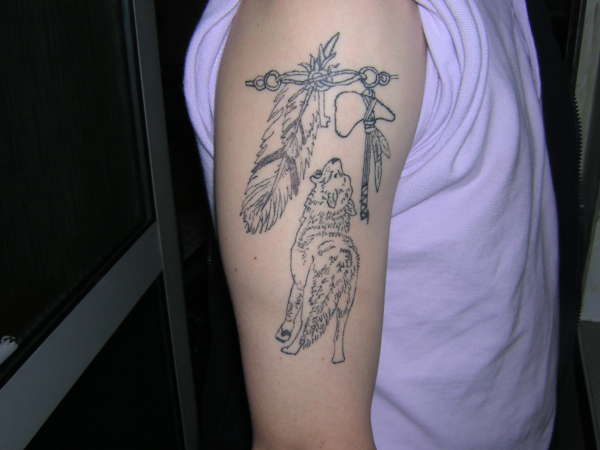 outline tattoo