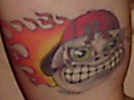 Baseball Tat tattoo