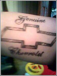 Chevrolet tattoo