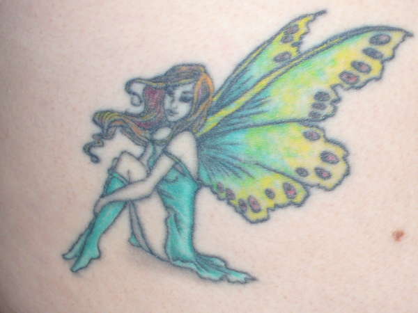 Green Fairie Tattoo tattoo