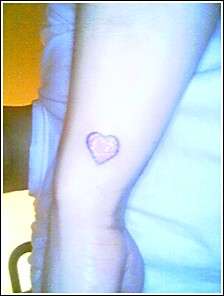 Heart tattoo