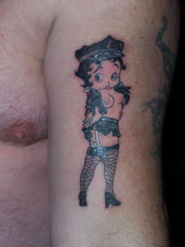 Biker Betty Boop! tattoo