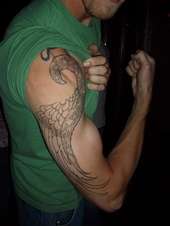 Norse Wing tattoo