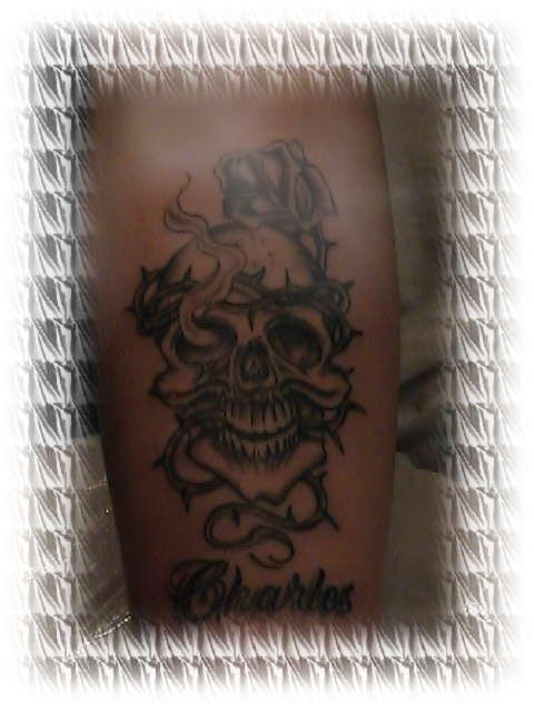 Skull tattoo