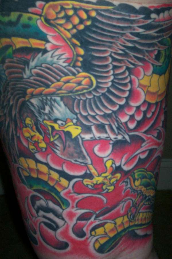 leg sleeve #1 tattoo