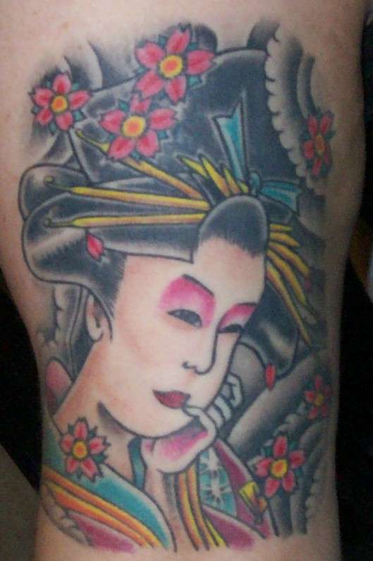 Geisha tattoo