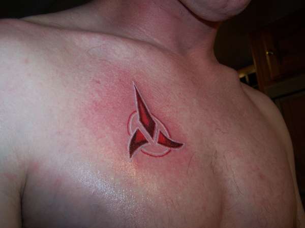 Klingon tattoo