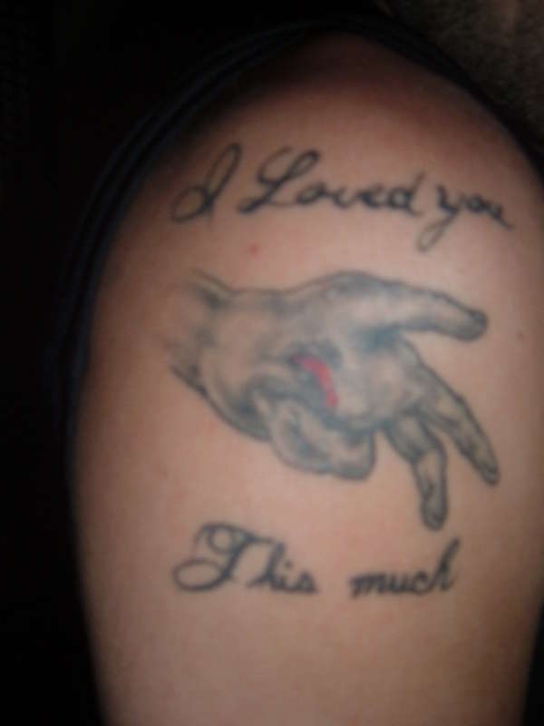 Sacrifice for your loved ones tattoo