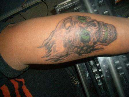 Skull tattoo