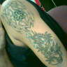 left arm sleeve tattoo