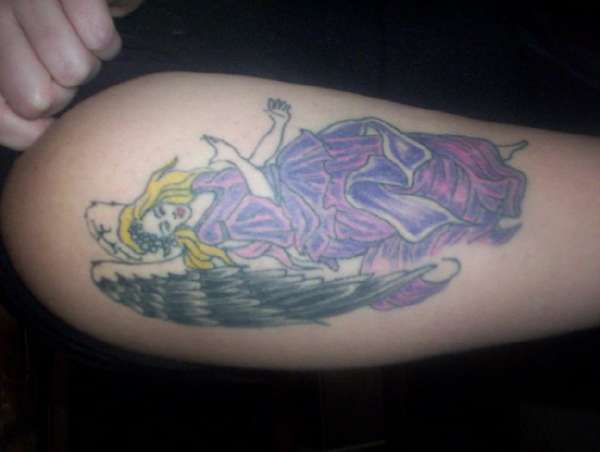 angel tattoo