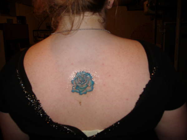blue rose tattoo