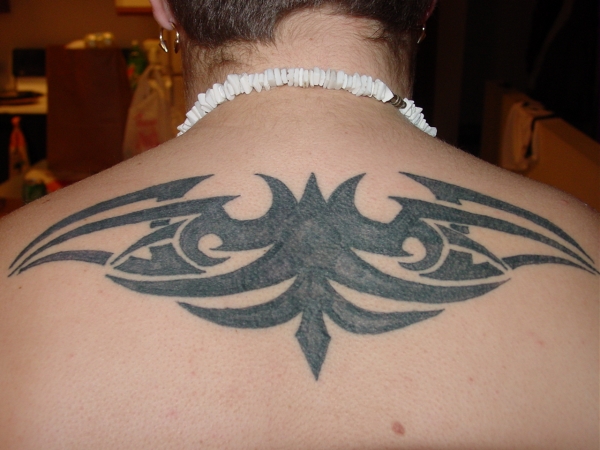 Tribal Bird tattoo