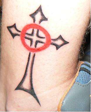 Celtic Cross tattoo