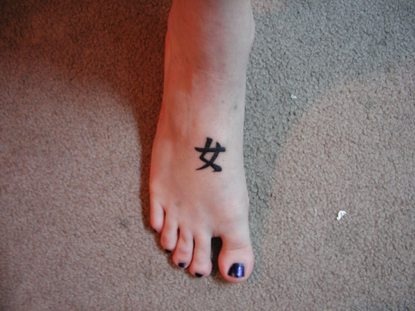 woman tattoo