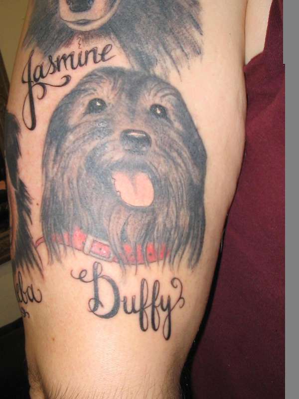In Memory of Duffy tattoo
