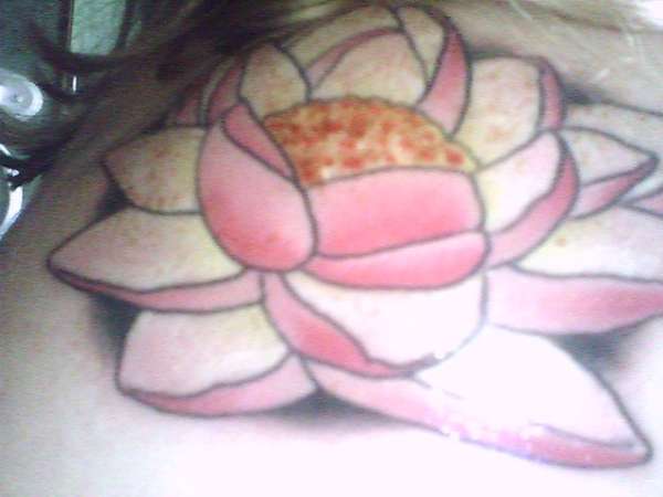 Water Lily tattoo