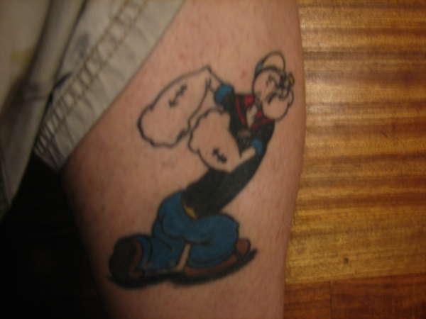 popeye tattoo