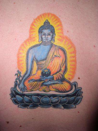 Medicine Buddha tattoo