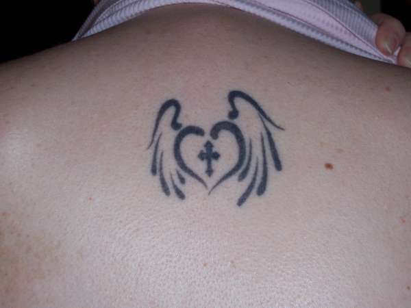 Heart and Wings tattoo