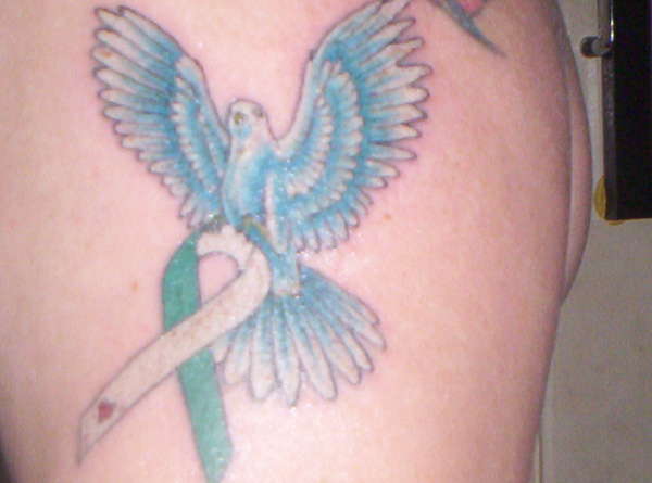 My cervical cancer memorial tattoo tattoo