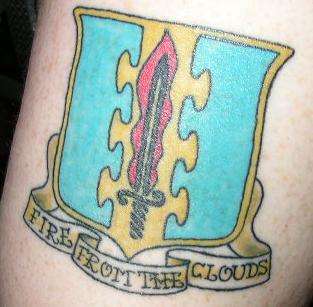 33rd Fighter Group tattoo