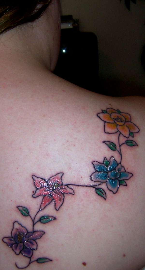 Birth Month Flowers tattoo