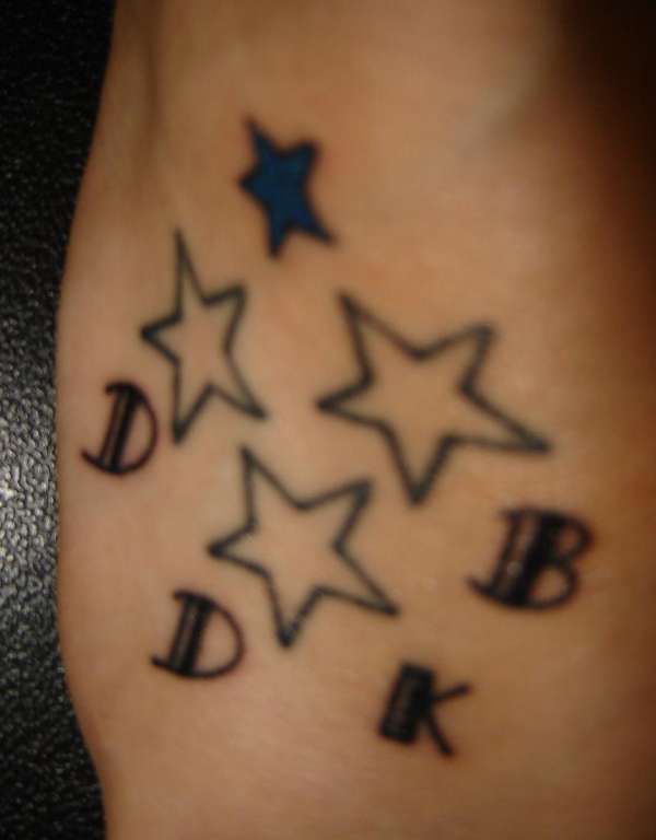 Stars tattoo